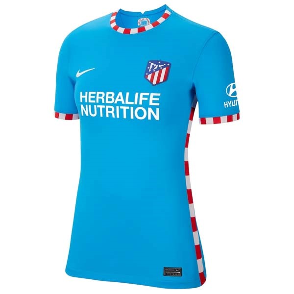 Tailandia Camiseta Atletico Madrid 3ª Mujer 2021-2022